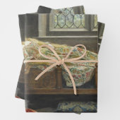 Schlafbehagen (von John Collier) Geschenkpapier Set (Beispiel)