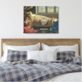 Schlafbehagen (von John Collier) Leinwanddruck (Insitu (Schlafzimmer))