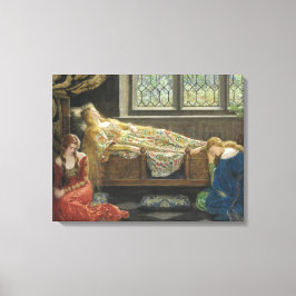 Schlafbehagen (von John Collier) Leinwanddruck