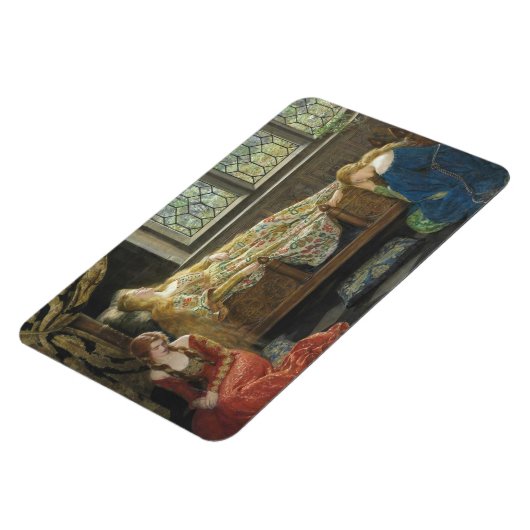 Schlafbehagen (von John Collier) Magnet (Linke Seite)