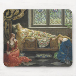 Schlafbehagen (von John Collier) Mousepad