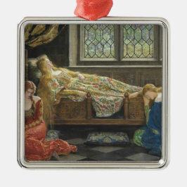 Schlafbehagen (von John Collier) Ornament Aus Metall