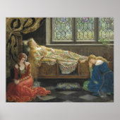 Schlafbehagen (von John Collier) Poster (Vorne)