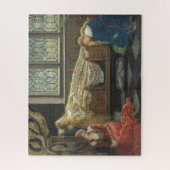 Schlafbehagen (von John Collier) Puzzle (Vertikal)