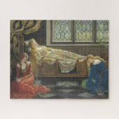 Schlafbehagen (von John Collier) Puzzle (Horizontal)