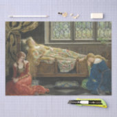 Schlafbehagen (von John Collier) Seidenpapier (Handwerk)