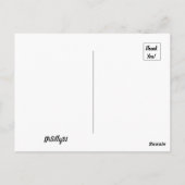 Schlafbiene Postkarte (Rückseite)
