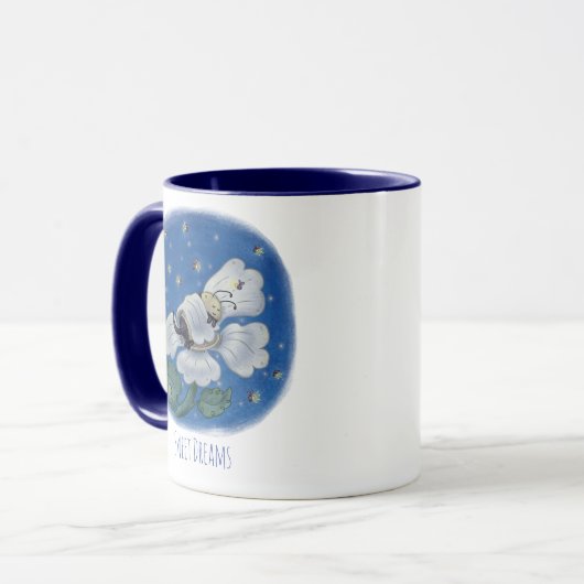 Schlafbiene "Sweet Dreams" Tasse (Vorderseite Links)