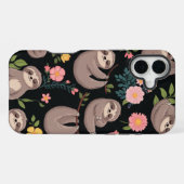 Schläfchen und Blumenträume iPhone Hülle (Rückseite (Horizontal))