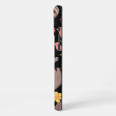 Schläfchen und Blumenträume iPhone Hülle (Linke Seite)