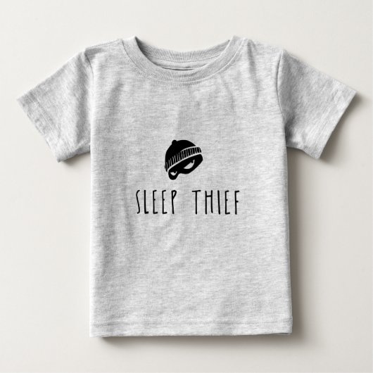 Schlafdieb Baby T-shirt (Vorderseite)
