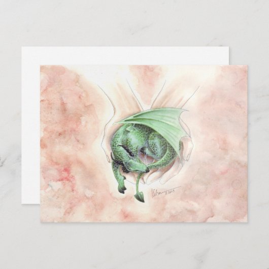 SchlafDraagon 2013 Postkarte (Vorne/Hinten)