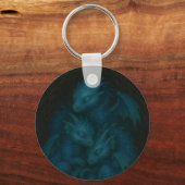 Schlafdrachen Schlüsselanhänger (Vorderseite)