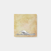 Schlafdragon Post-it Klebezettel (Vorderseite)