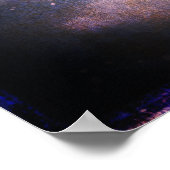 Schlafe Segen Gedicht Kunst Poster. Poster (Ecke)