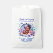 Schlafen Afrikanisches amerikanisches Kindermädche Geschenktütchen (Vorderseite)