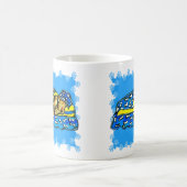 Schlafen Airedale Kaffeetasse (Mittel)