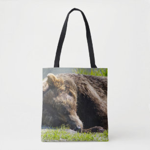Schlafen Alaska Grizzly Bär Tasche