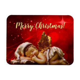 Schlafen Angel Baby Jesus Weihnachten Magnet