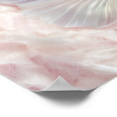 Schlafen Baby Mermaid Kinderzimmer Art Poster (Ecke)