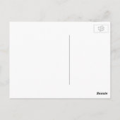 Schlafen Babyküche Postkarte (Rückseite)