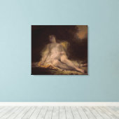 Schlafen Bacchante Leinwanddruck (Insitu (Holzboden))