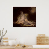 Schlafen Bacchante Poster (Küche)