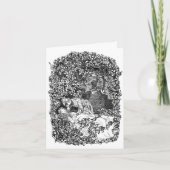 Schlafen Beauty Fairy Tale Romantik Valentine Karte (Vorderseite)