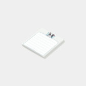Schlafen Boston Terrier Post It Notes Post-it Klebezettel (angewinkelt)