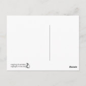 Schlafen Bunneh Postkarte (Rückseite)