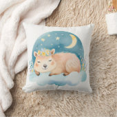Schlafen Capybara Boho Name Kinderzimmer Pillow Kissen (Decke)
