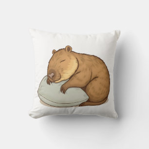 Schlafen Capybara Sleepybara Kissen