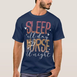 Schlafen Ganztagskur den ganzen T - Shirt