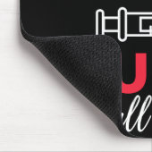 Schlafen Ganztagsnähe Mousepad (Ecke)