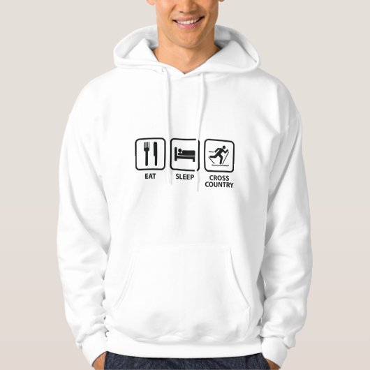 Schlafen im Ausland Hoodie (Vorderseite)
