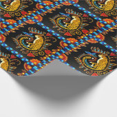 Schlafen Jaguar Wrapping Paper Geschenkpapier (Ecke)