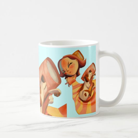 Schlafen Kaffeetasse (Rechts)