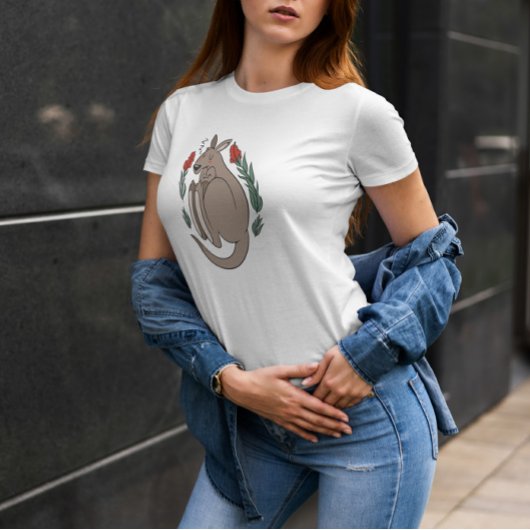 Schlafen Kangaroo T-Shirt