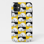 Schlafen Katzen iPhone Case (Rückseite)