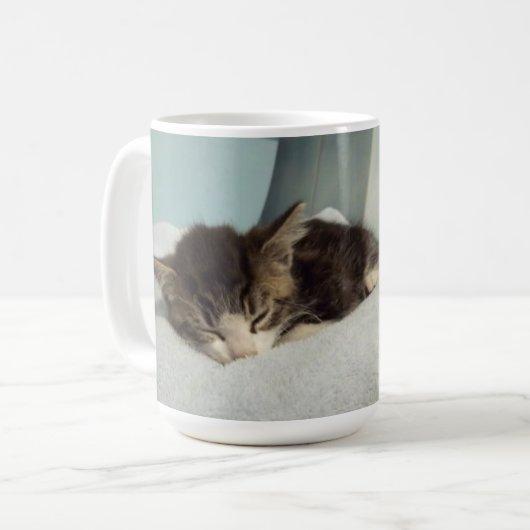 Schlafen Keeno Kaffee Tasse (Vorderseite Links)