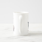 Schlafen Kitten in Pajamas Knochen China Tasse (Rückseite)