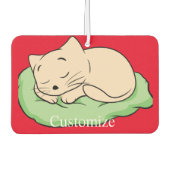 Schlafen Kitty Thunder_Cove Autolufterfrischer (Vorderseite)