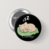 Schlafen Kitty Thunder_Cove Button (Vorne & Hinten)