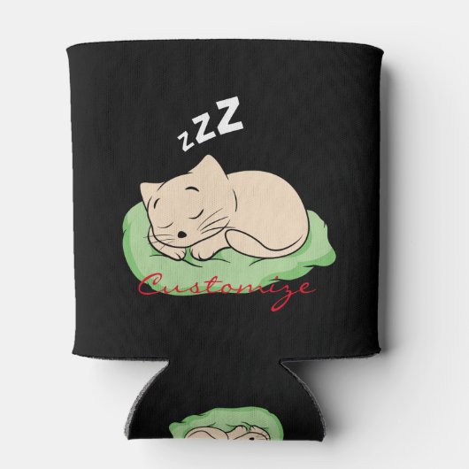 Schlafen Kitty Thunder_Cove Dosenkühler (Rückseite)