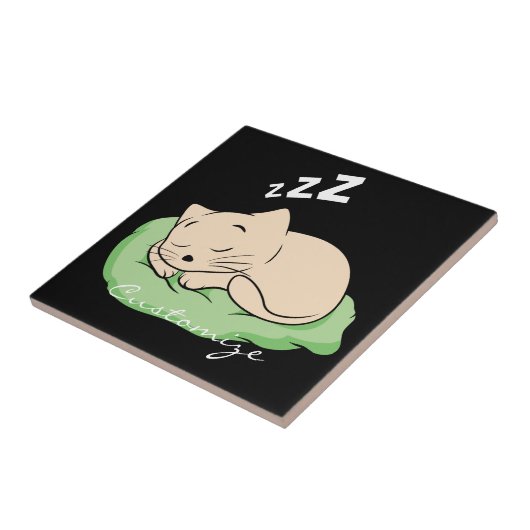 Schlafen Kitty Thunder_Cove Fliese (Seite)