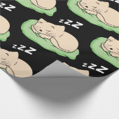 Schlafen Kitty Thunder_Cove Geschenkpapier (Ecke)