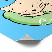 Schlafen Kitty Thunder_Cove Poster (Ecke)