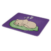 Schlafen Kitty Thunder_Cove Schneidebrett (Ecke)
