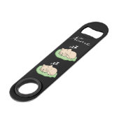 Schlafen Kitty Thunder_Cove Speed Flaschenöffner (Vorderseite Schrägansicht)