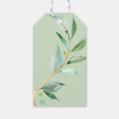 Schlafen Koala Baby Dusche Gefallen Dankeschön Ges Geschenkanhänger (Rückseite)